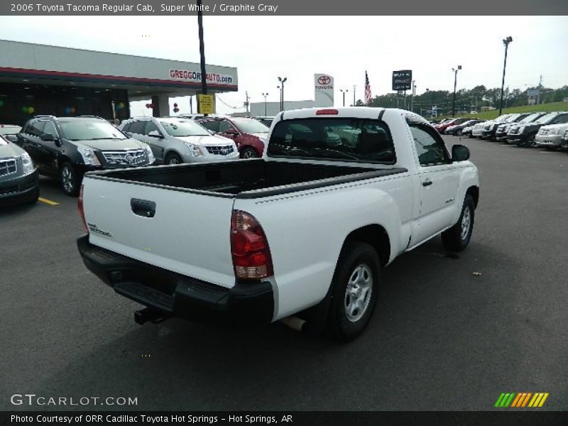 Super White / Graphite Gray 2006 Toyota Tacoma Regular Cab