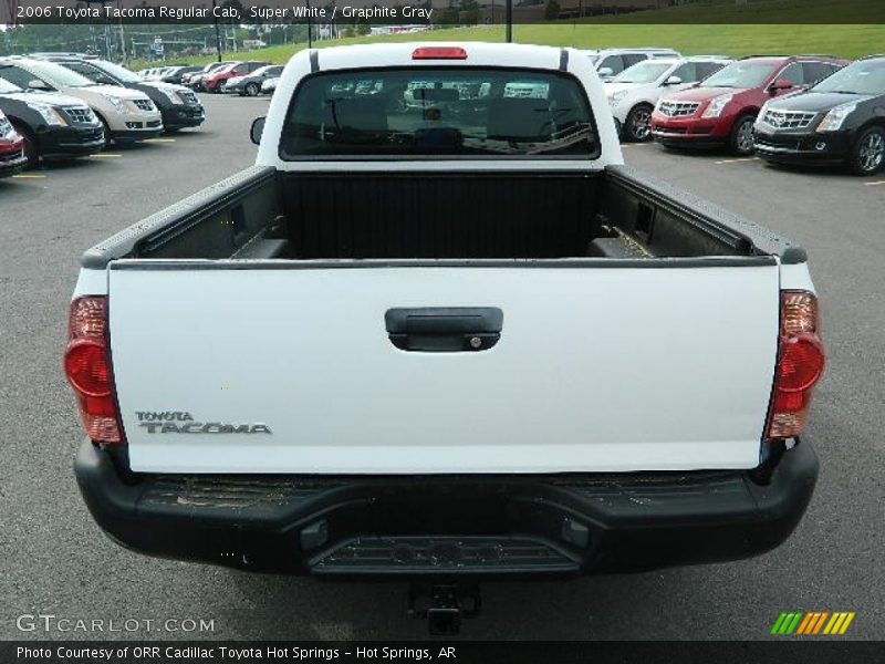 Super White / Graphite Gray 2006 Toyota Tacoma Regular Cab