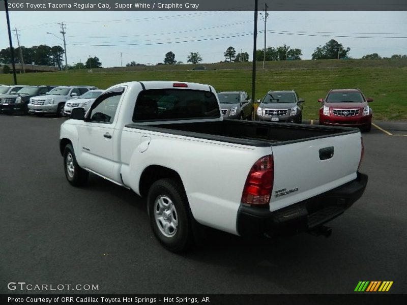 Super White / Graphite Gray 2006 Toyota Tacoma Regular Cab