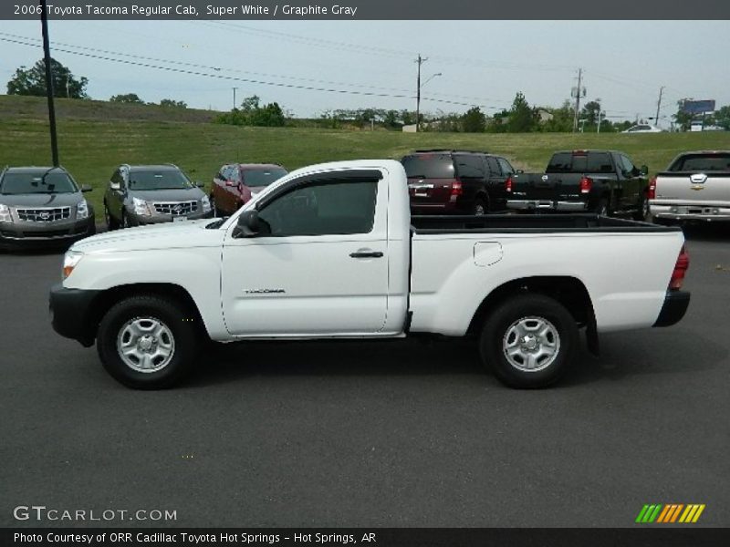 Super White / Graphite Gray 2006 Toyota Tacoma Regular Cab