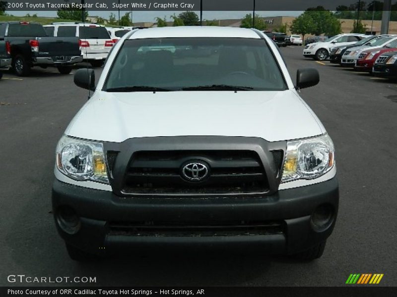 Super White / Graphite Gray 2006 Toyota Tacoma Regular Cab
