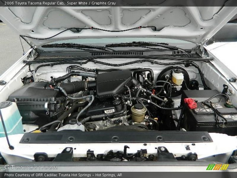 Super White / Graphite Gray 2006 Toyota Tacoma Regular Cab
