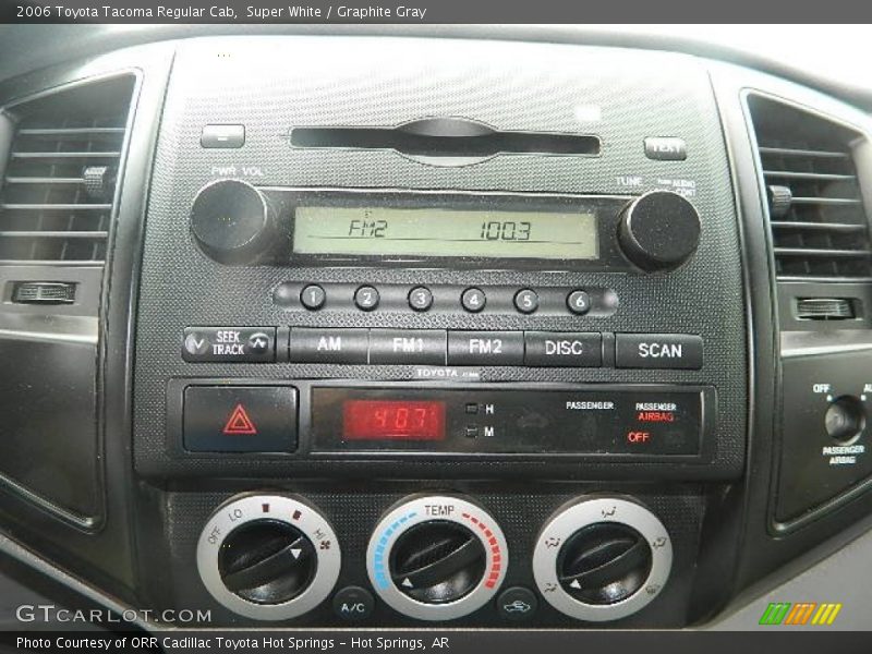 Super White / Graphite Gray 2006 Toyota Tacoma Regular Cab