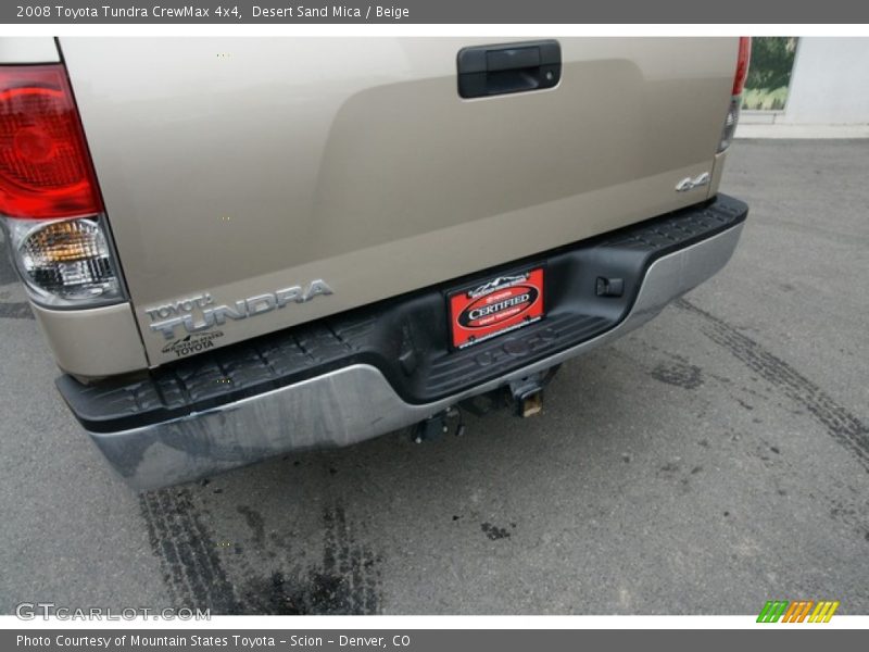 Desert Sand Mica / Beige 2008 Toyota Tundra CrewMax 4x4