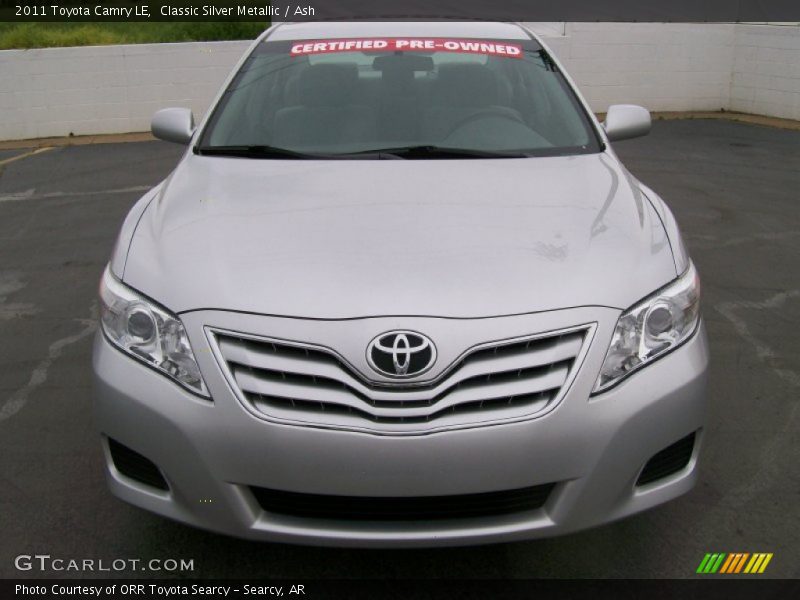 Classic Silver Metallic / Ash 2011 Toyota Camry LE