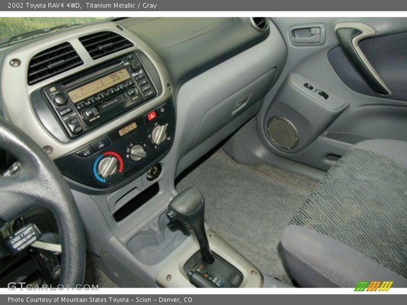 Titanium Metallic / Gray 2002 Toyota RAV4 4WD
