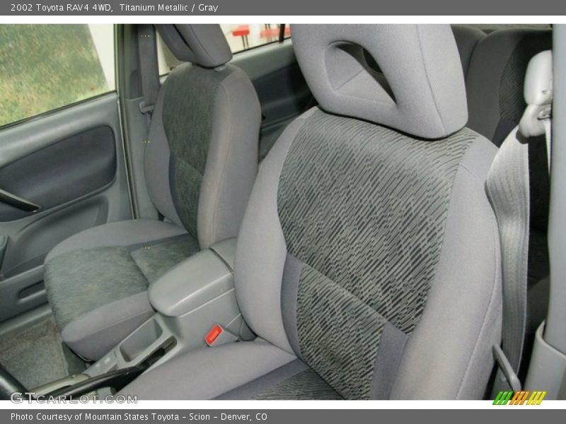 Titanium Metallic / Gray 2002 Toyota RAV4 4WD