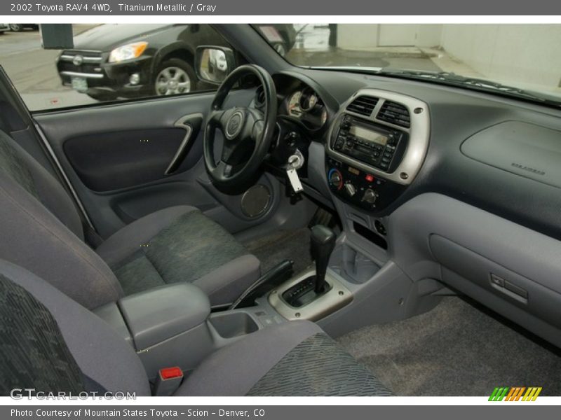 Titanium Metallic / Gray 2002 Toyota RAV4 4WD