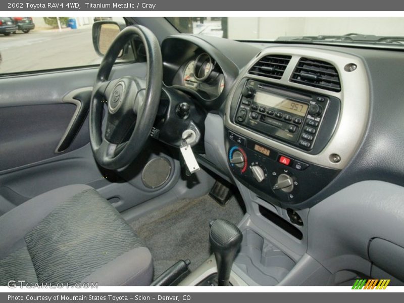 Titanium Metallic / Gray 2002 Toyota RAV4 4WD