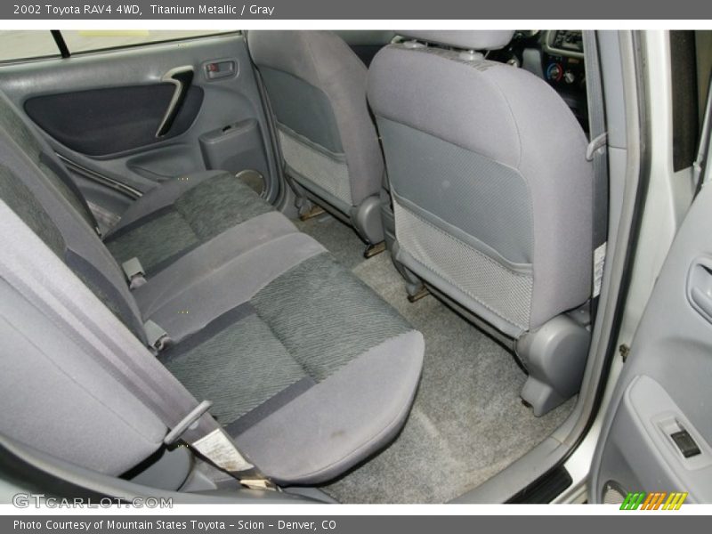 Titanium Metallic / Gray 2002 Toyota RAV4 4WD