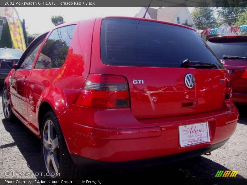 Tornado Red / Black 2002 Volkswagen GTI 1.8T