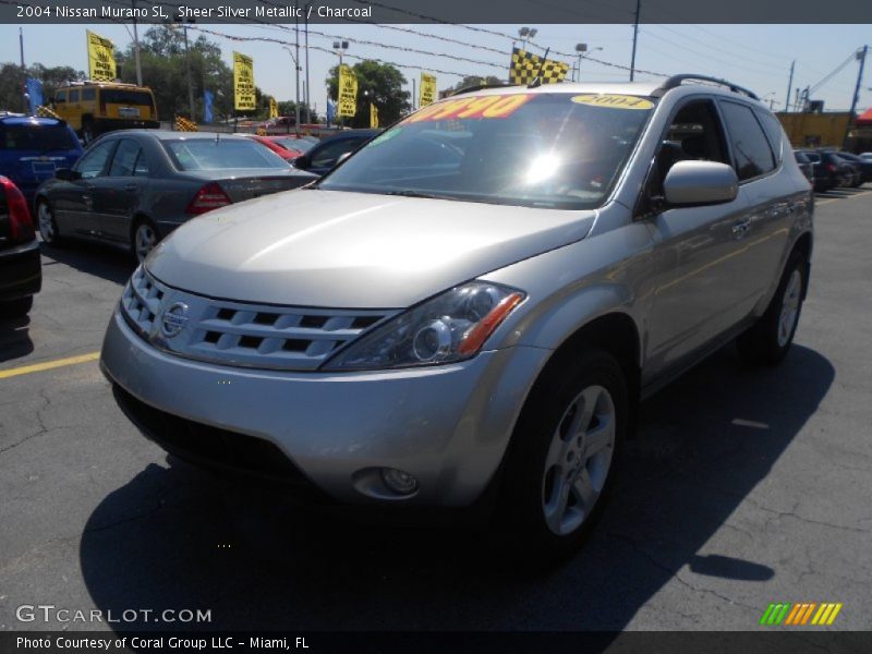 Sheer Silver Metallic / Charcoal 2004 Nissan Murano SL