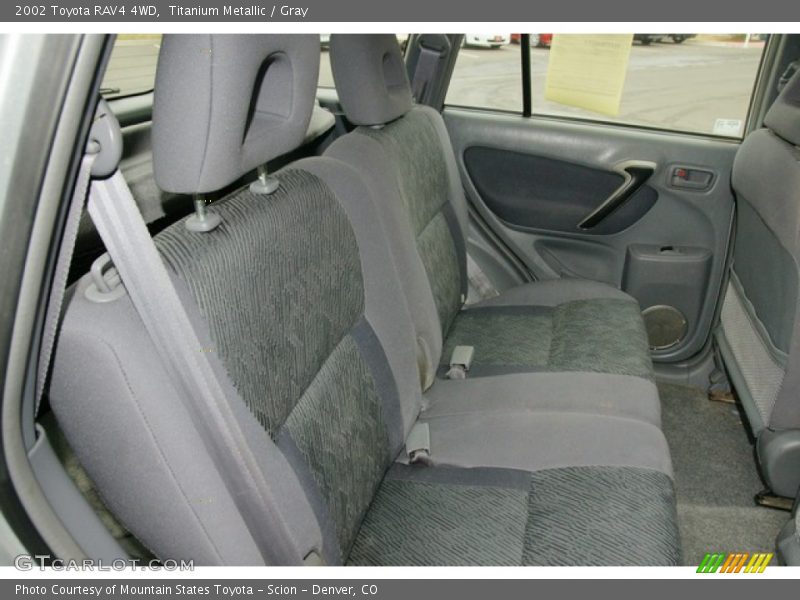 Titanium Metallic / Gray 2002 Toyota RAV4 4WD