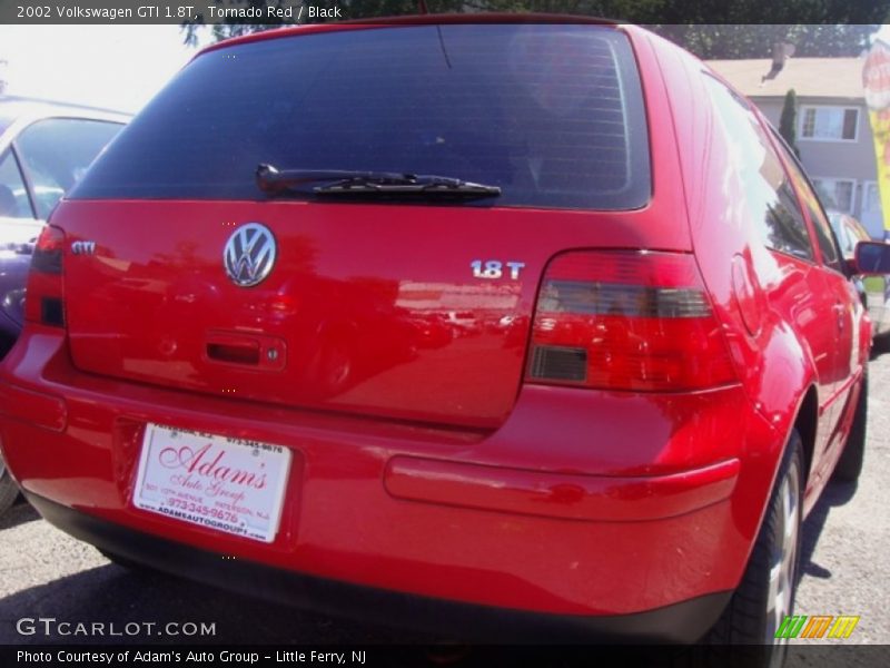 Tornado Red / Black 2002 Volkswagen GTI 1.8T