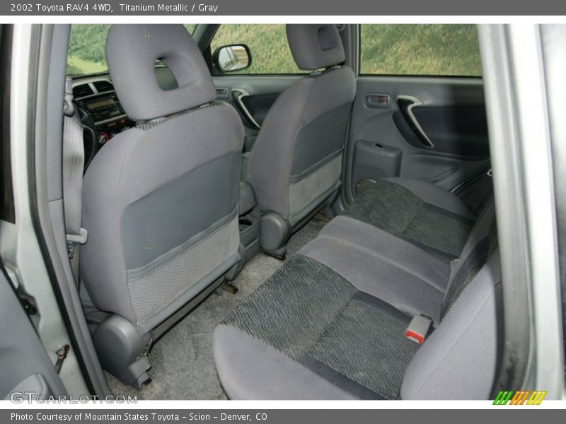 Titanium Metallic / Gray 2002 Toyota RAV4 4WD