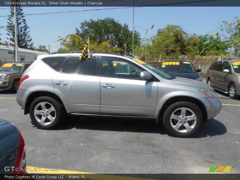 Sheer Silver Metallic / Charcoal 2004 Nissan Murano SL