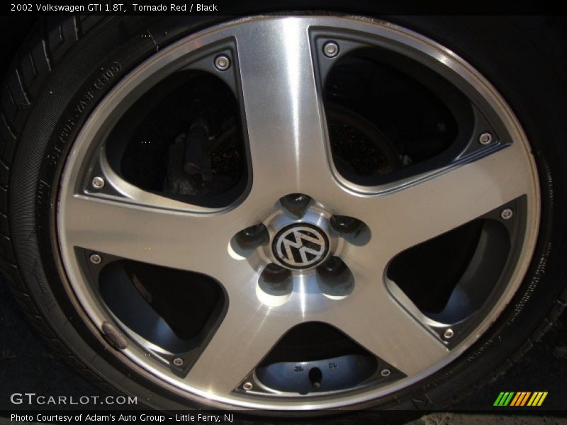 Tornado Red / Black 2002 Volkswagen GTI 1.8T