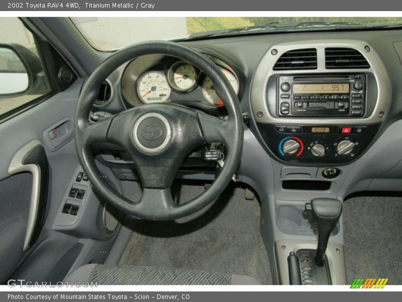 Titanium Metallic / Gray 2002 Toyota RAV4 4WD