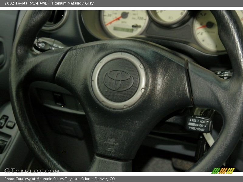 Titanium Metallic / Gray 2002 Toyota RAV4 4WD