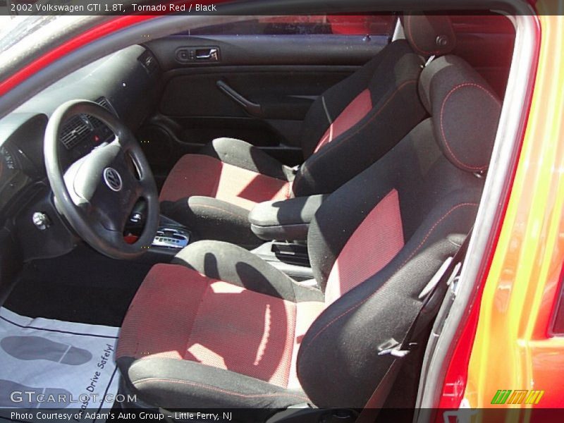 Tornado Red / Black 2002 Volkswagen GTI 1.8T