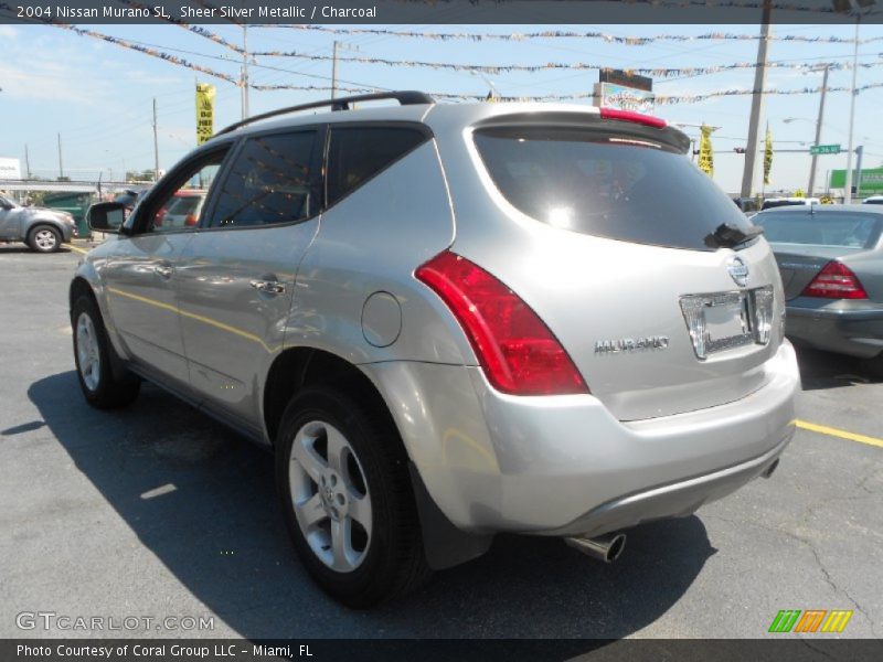 Sheer Silver Metallic / Charcoal 2004 Nissan Murano SL