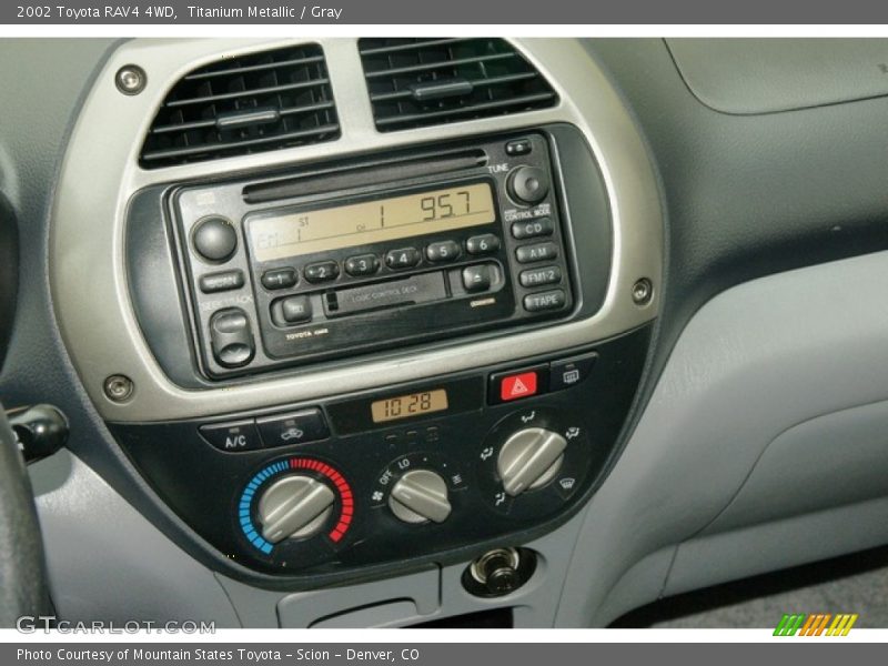 Titanium Metallic / Gray 2002 Toyota RAV4 4WD