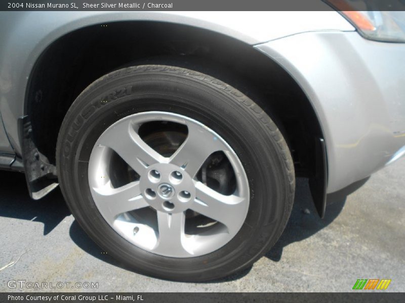 Sheer Silver Metallic / Charcoal 2004 Nissan Murano SL