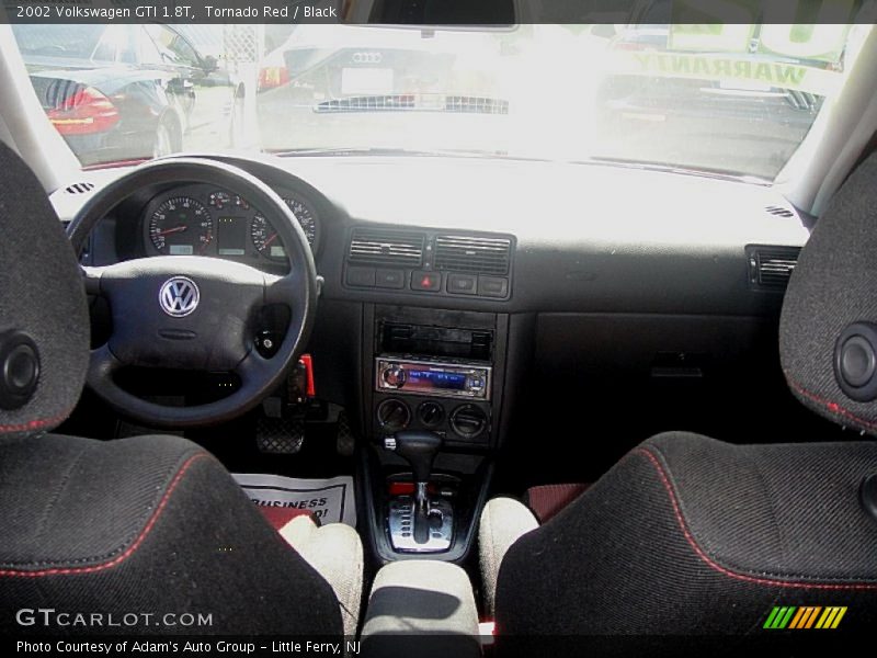 Tornado Red / Black 2002 Volkswagen GTI 1.8T