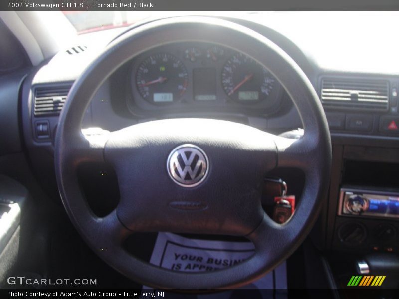 Tornado Red / Black 2002 Volkswagen GTI 1.8T