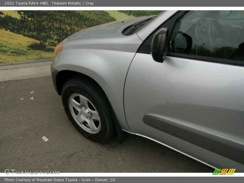 Titanium Metallic / Gray 2002 Toyota RAV4 4WD