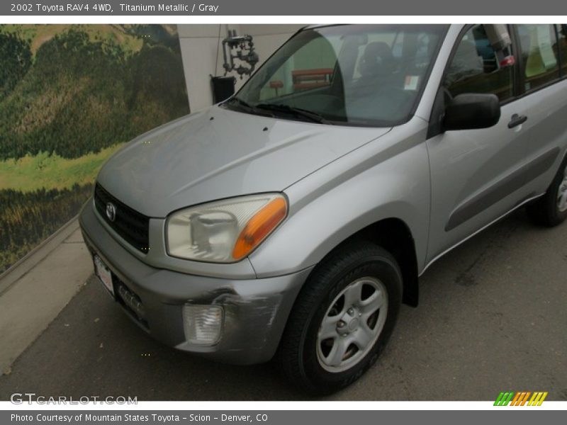 Titanium Metallic / Gray 2002 Toyota RAV4 4WD