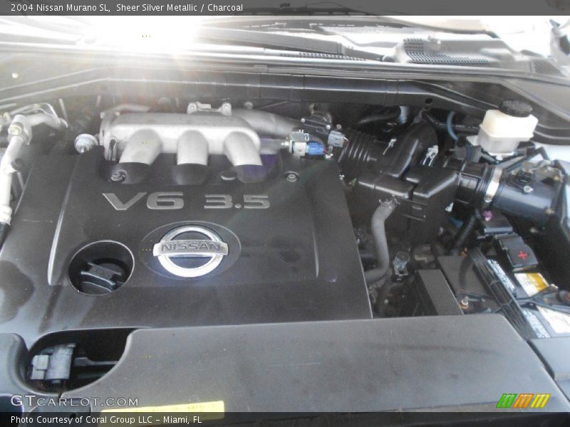 Sheer Silver Metallic / Charcoal 2004 Nissan Murano SL