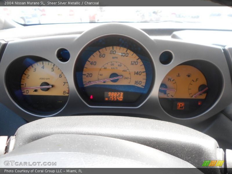 Sheer Silver Metallic / Charcoal 2004 Nissan Murano SL