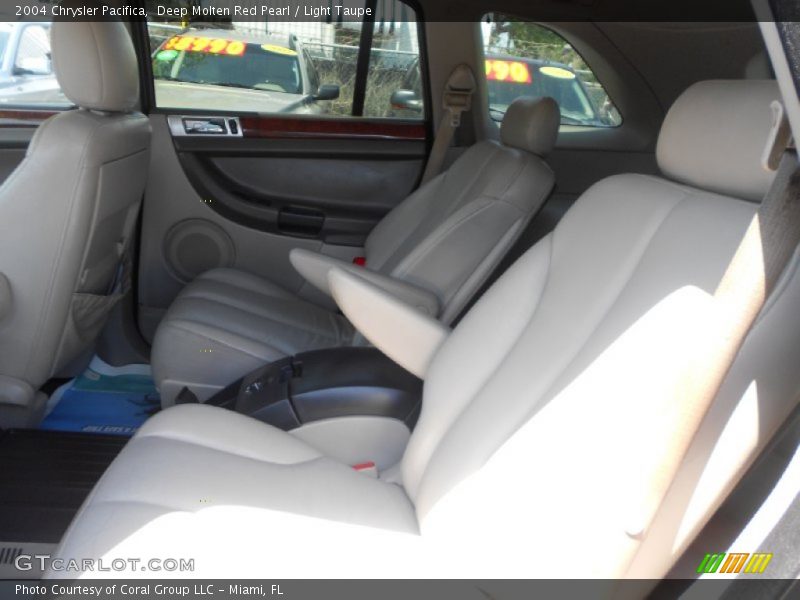 Deep Molten Red Pearl / Light Taupe 2004 Chrysler Pacifica