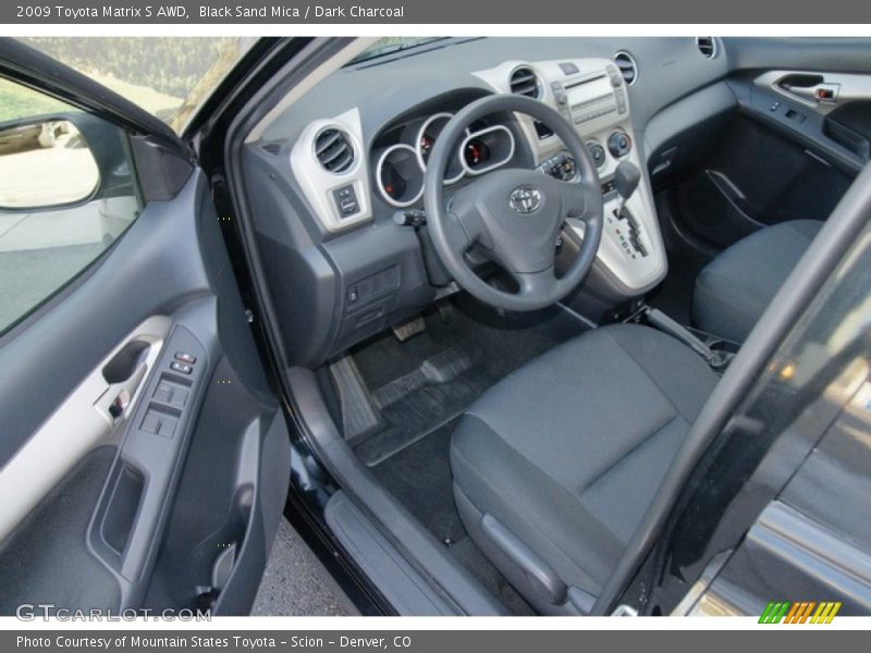 Black Sand Mica / Dark Charcoal 2009 Toyota Matrix S AWD