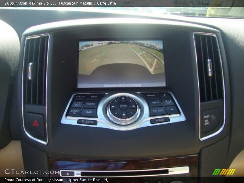 Tuscan Sun Metallic / Caffe Latte 2009 Nissan Maxima 3.5 SV