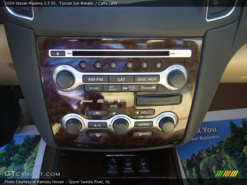 Tuscan Sun Metallic / Caffe Latte 2009 Nissan Maxima 3.5 SV