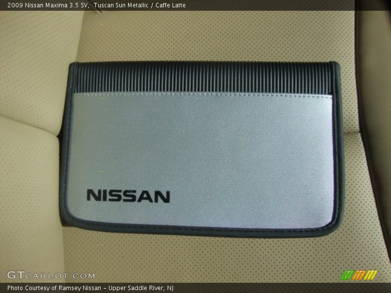 Tuscan Sun Metallic / Caffe Latte 2009 Nissan Maxima 3.5 SV