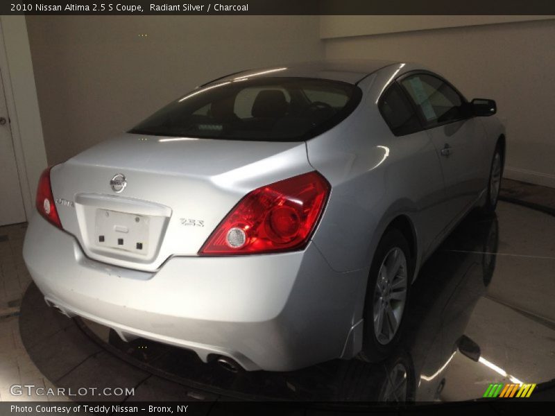 Radiant Silver / Charcoal 2010 Nissan Altima 2.5 S Coupe