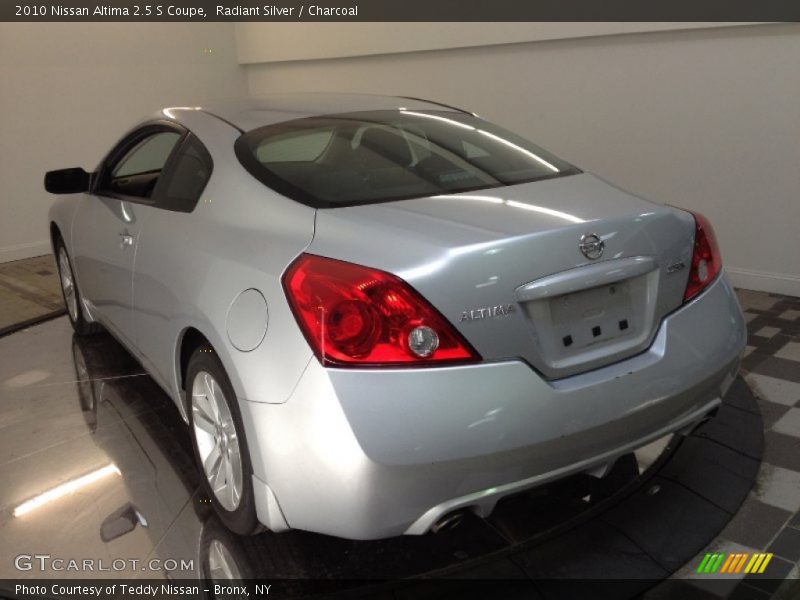Radiant Silver / Charcoal 2010 Nissan Altima 2.5 S Coupe