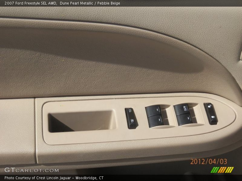 Dune Pearl Metallic / Pebble Beige 2007 Ford Freestyle SEL AWD