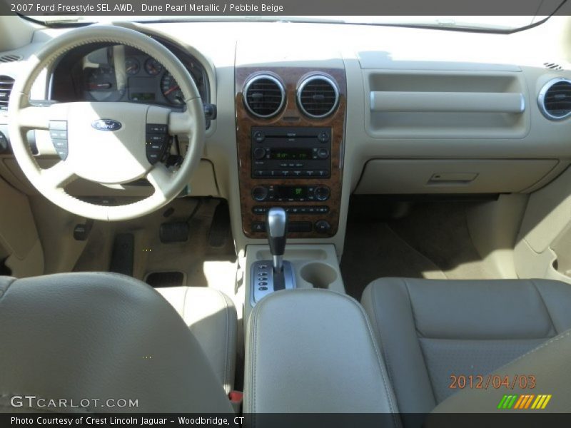 Dune Pearl Metallic / Pebble Beige 2007 Ford Freestyle SEL AWD