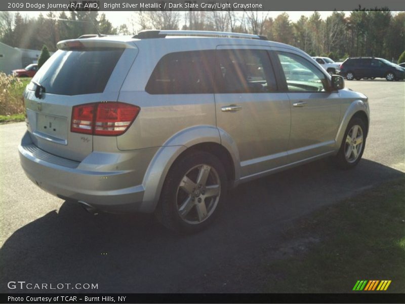 Bright Silver Metallic / Dark Slate Gray/Light Graystone 2009 Dodge Journey R/T AWD