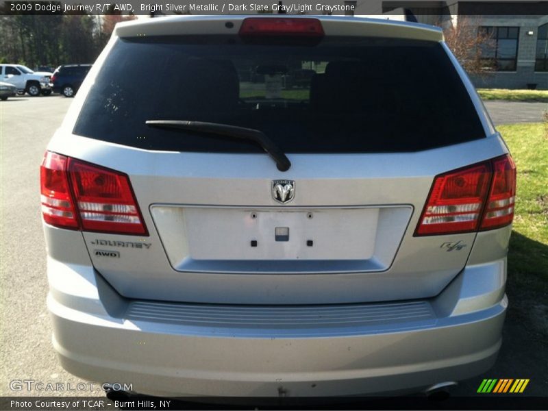 Bright Silver Metallic / Dark Slate Gray/Light Graystone 2009 Dodge Journey R/T AWD