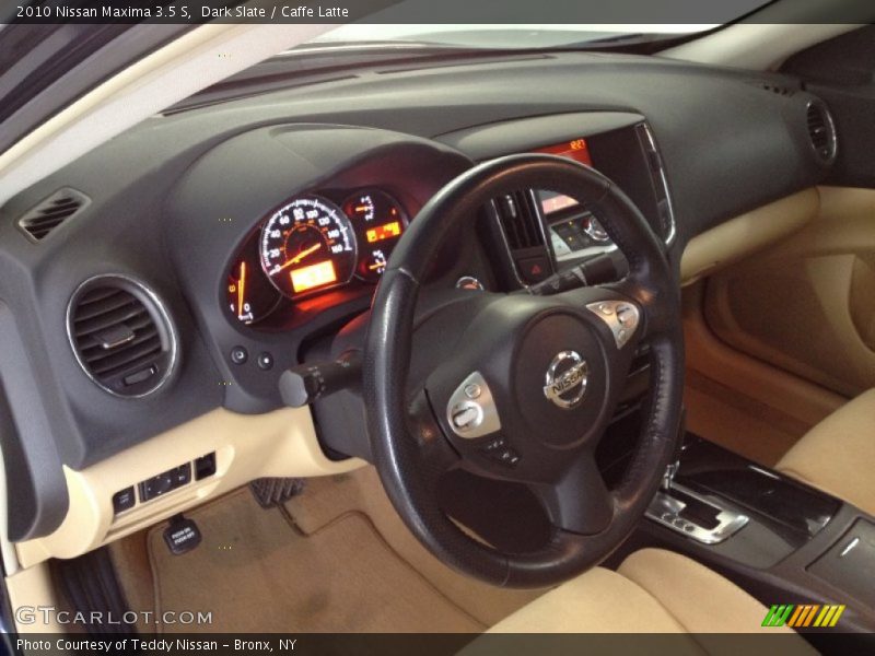 Dark Slate / Caffe Latte 2010 Nissan Maxima 3.5 S