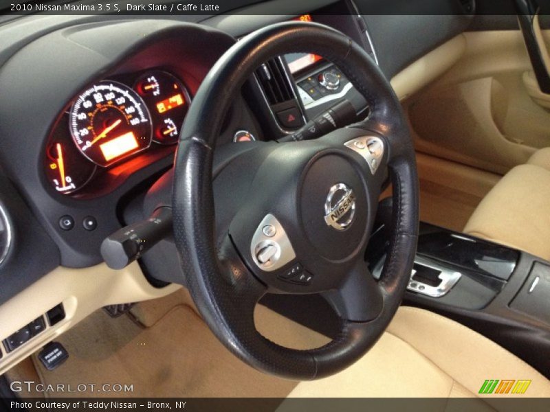 Dark Slate / Caffe Latte 2010 Nissan Maxima 3.5 S