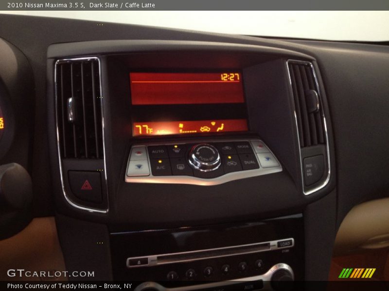 Dark Slate / Caffe Latte 2010 Nissan Maxima 3.5 S