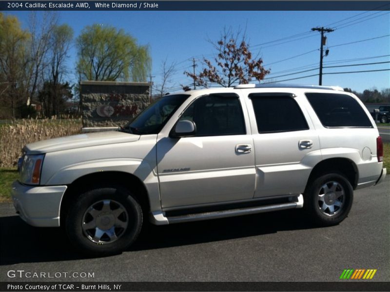 White Diamond / Shale 2004 Cadillac Escalade AWD