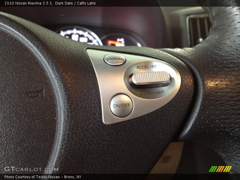 Dark Slate / Caffe Latte 2010 Nissan Maxima 3.5 S