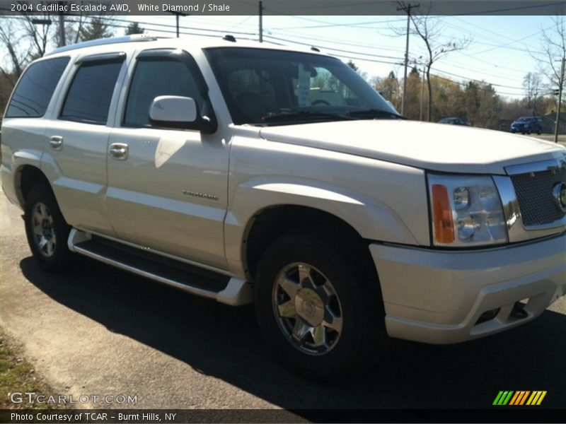 White Diamond / Shale 2004 Cadillac Escalade AWD